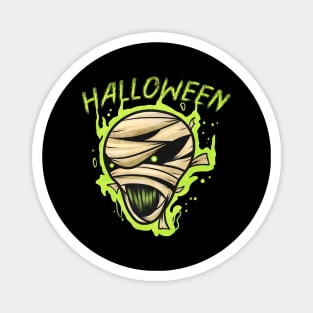 Scary Evil Horror Halloween Mummy Costume Halloween Magnet